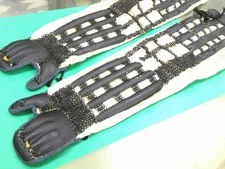 Yoroi Sangu kote suneate antique samurai katana armor shin arm  from japan