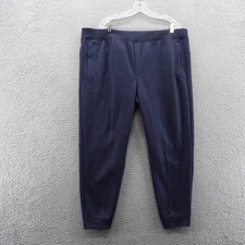 VRST Mens XXL Dark Navy Pinnacle Fleece Jogger Pants Moisture Wicking NEW