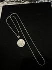 Vintage Sterling Silver 925 NECKLACE Traditional Snake Chain 24” Italy CH#12 — photo 4