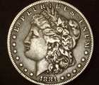 1881 Morgan Silver Dollar Lot AK16
