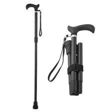 Walking Cane for Men Women, Zynuhmo 32''-36'' Adjustable Height, Black