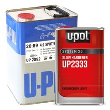 U-pol 2892 2333 Euro Spotpanel Clearcoat Gallon Kit W Slow Hardener U-pol 2892 2333 Euro Spotpanel Clearcoat Gallon Kit W Slow Hardener