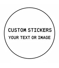 custom personalized stickers, labels, tags, envelope seals, customized round