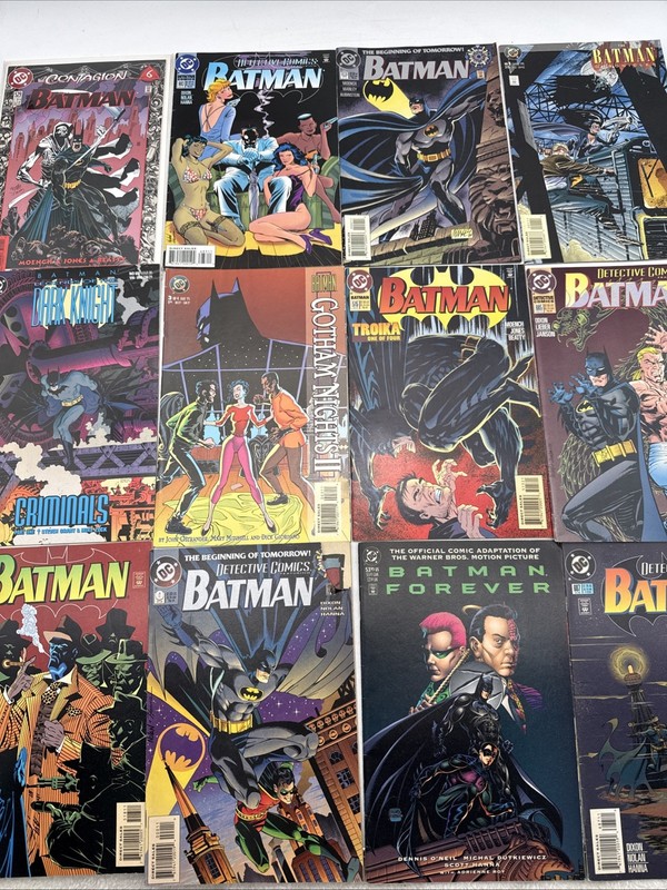 Batman Comic Lot (12 Issues) DC Comics – Detective Comics, Gotham Nights