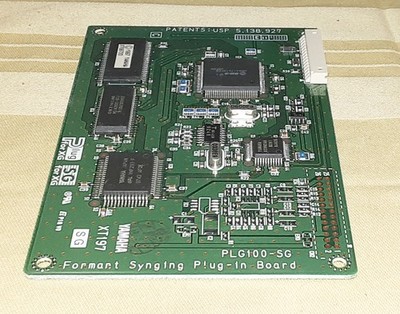 Yamaha PLG100-SG Formant Singing Plug-in Board Synth Tested | eBay