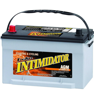 DEKA 9A65 Intimidator; AGM; BCI Group 65; 750 CCA; Length X Width X Height: 