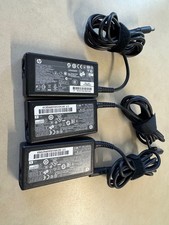 Lot of 3 Genuine HP AC Power Adapter 696607-003 696694-001 19.5V 2.31A 45W