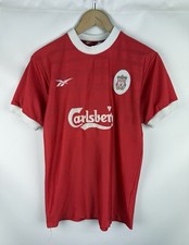 Reebok FC Liverpool Vintage 1998 / 2000 Home Soccer Jersey Shirt Size 34" / 36" 