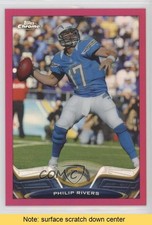 2013 Topps Chrome BCA Pink Refractor 127/399 Philip Rivers #84 READ t5p