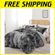 Luxury Fluffy Bedding Set - Soft Shaggy Queen