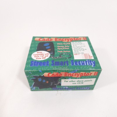 Street Smart Security Code Encryptor II CE2Y-2 New Sealed