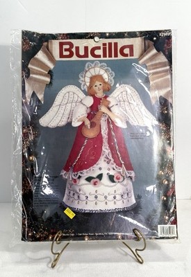 VTG Bucilla Angel Tree Top/Centerpiece #82962 11  Tall 1991