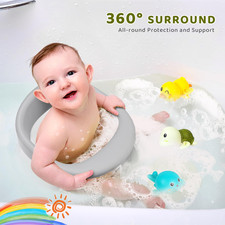 Baby Bath Seat, 2025 New Upgraded Infant/Toddler Sit up Bathtub Seat for 6-12-24