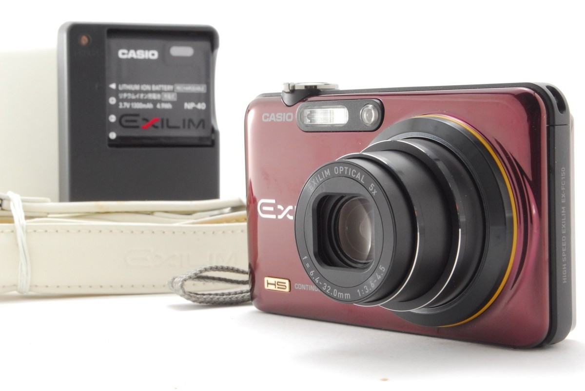 NEW IN BOX* CASIO EXILIM EX-FC150 Compact Digital Camera From