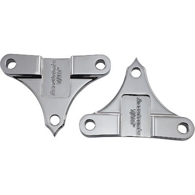Accutronix Fender Spacer Kit For Bagger Hot Legs Chrome TFS49NF716C