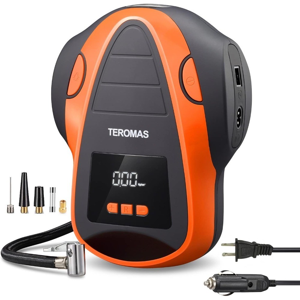 Tire Inflator 12v Dc And 110v Ac Electric Air Pump For