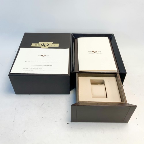 DeWitt Academia Grande Date Day White Gold Auto 43mm Watch AC.1601.48.M623 - Picture 6 of 6