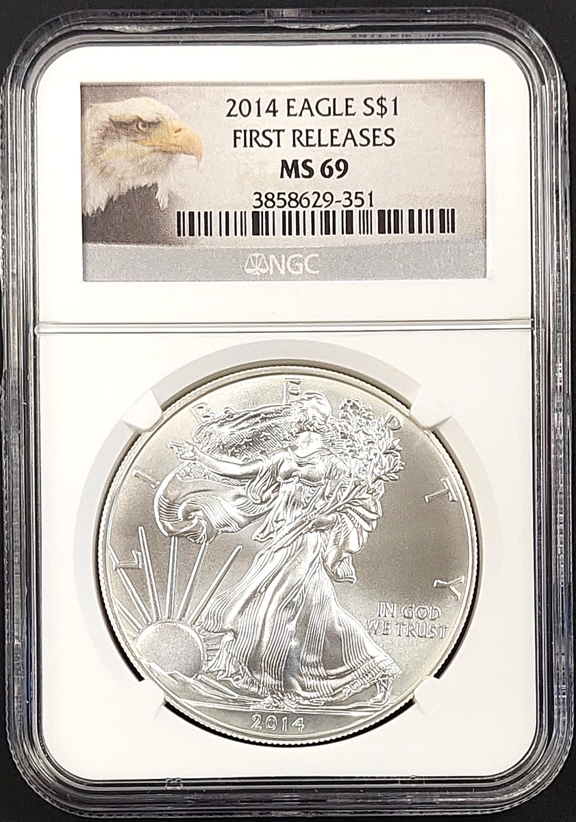 American Eagle MS 69 Graded 2014 Silver Bullion Coins for sale | eBay