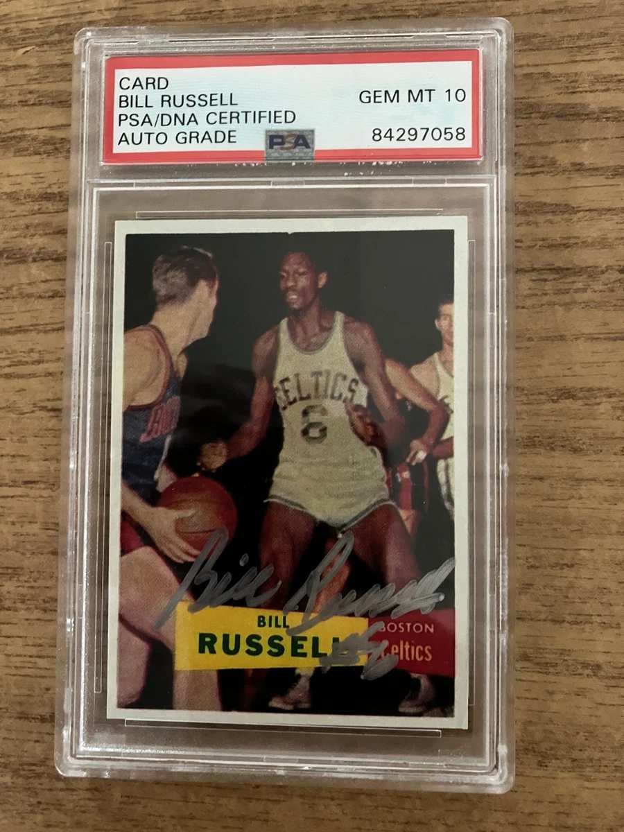 Las mejores ofertas en Tarjetas de colección de Bill Russell