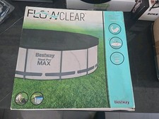 Bestway Flowclear Swimming Pool Cover for Steel Pro Max Round Pools 12ft