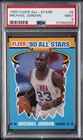 1990 FLEER ALL-STARS #5 MICHAEL JORDAN PSA 9