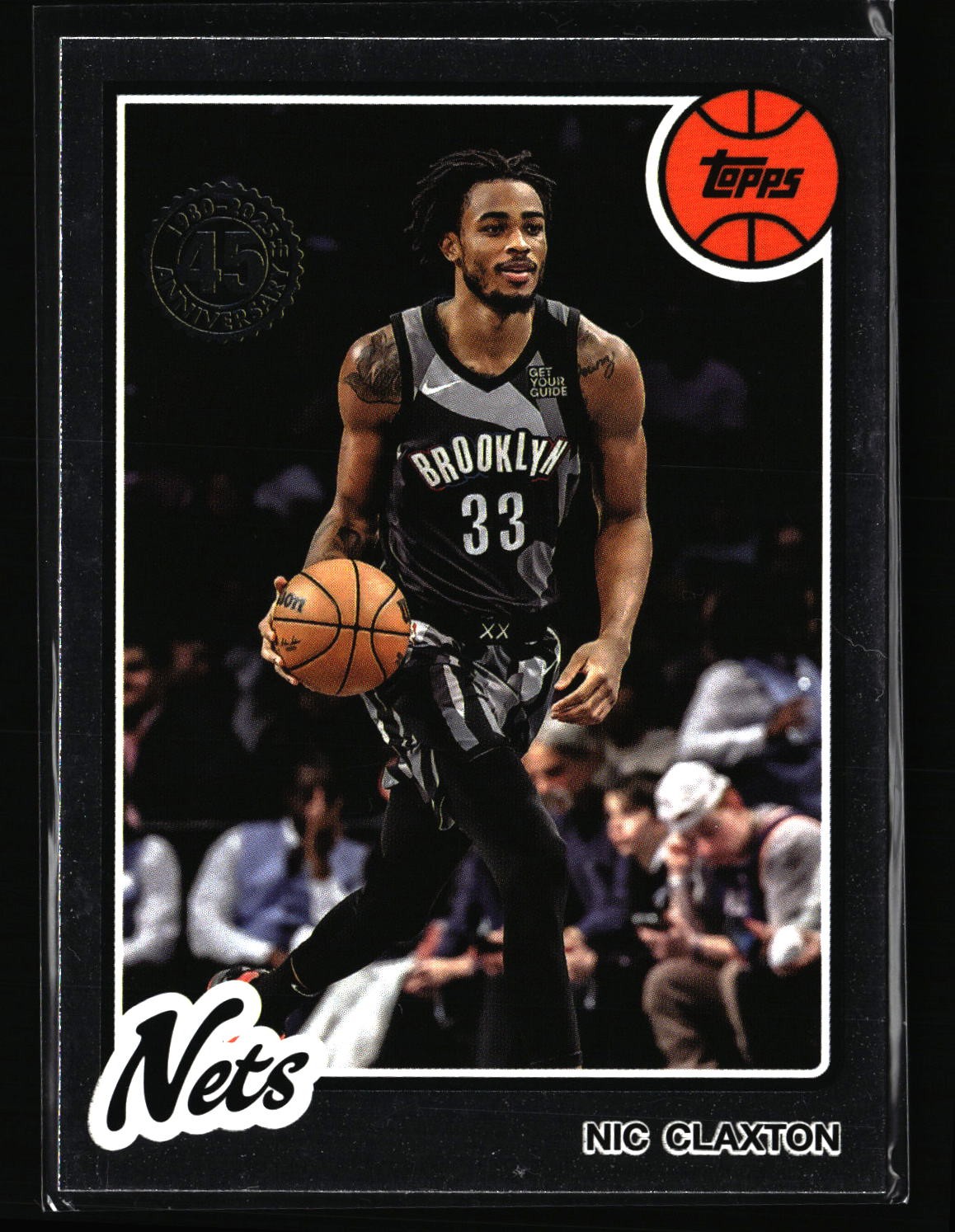 2025-26 Topps #80BK-48 Nic Claxton 1980-81 Topps Basketball