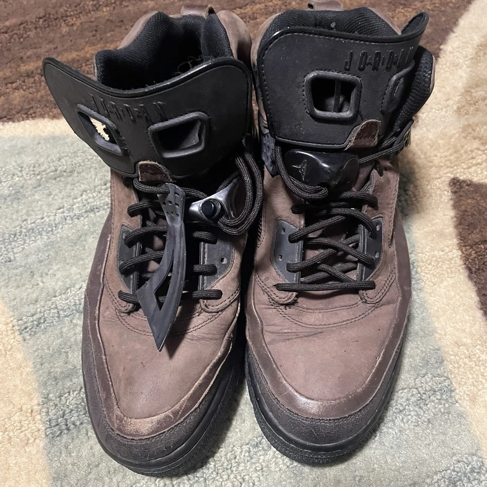 Размер 12 - Jordan Spizike зимний темно шлак черный 2009 - Изображение 3 из 4