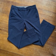 Tommy Hilfiger Womens Navy Blue Dress Slacks Size 8 Pants Work Pant Straight Leg