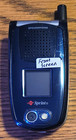 Sanyo PM-8200(L) - Blue and Silver ( Sprint ) Flip Phone -READ / Very Rare Color