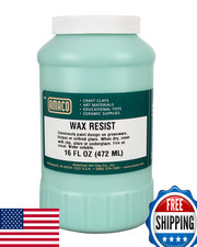 AMACO Jar Wax Resist 16oz (472ml) Pottery Ceramic Clay Glaze - NEW
