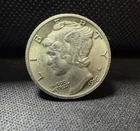 1916-D Mercury Dime Low production in the first year As shown in the figure