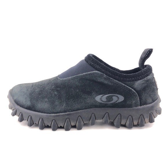 Salomon Contagrip Winter Slip on Shoes Womens Size 8 EUR 40 Black