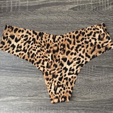 Victoria s Secret Large Leopard No-Show, Thong Panties