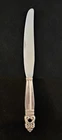 Vintage INT'L Royal Danish STERLING Silver DINNER KNIFE, 9 7/8" - 59 +/- Grams