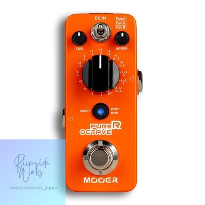 Mooer Purer Octave Pitch Shifter Effect Pedal for Guitar