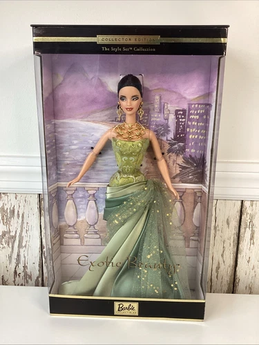 2002 EXOTIC BEAUTY BARBIE - B0149 - ORIGINAL BOX UNOPENED - STYLE SET COLLECTION