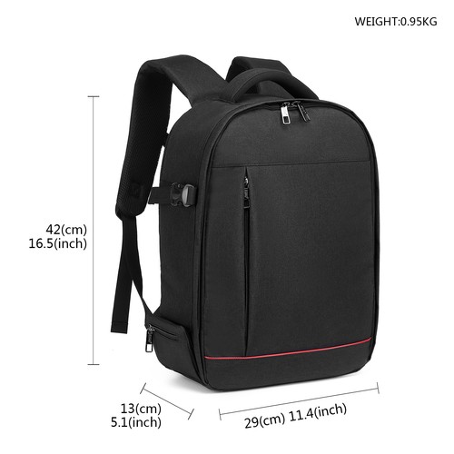Waterproof Shockproof DSLR Camera Bag Backpack Travel Rucksack for Canon - Picture 5 of 18