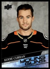 2020-21 Upper Deck Young Guns Kodie Curran Rookie Anaheim Ducks #708