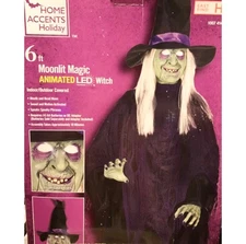 tekky toys animated life size moonlit magic witch