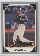 1991 Leaf Jack Clark #201 0q1p