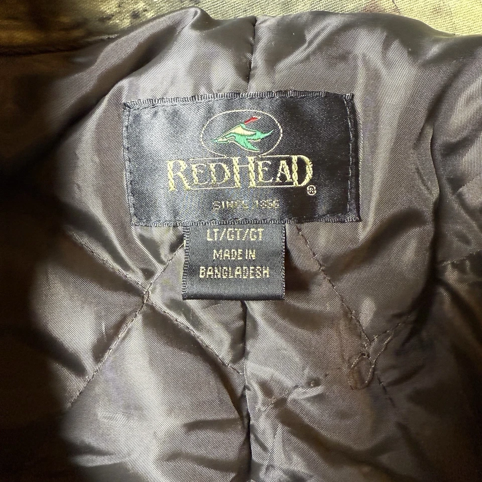 RedHead Mossy Oak “break up” Camouflage Men’s LT Insulated hunting Coveralls - Image 3 of 4