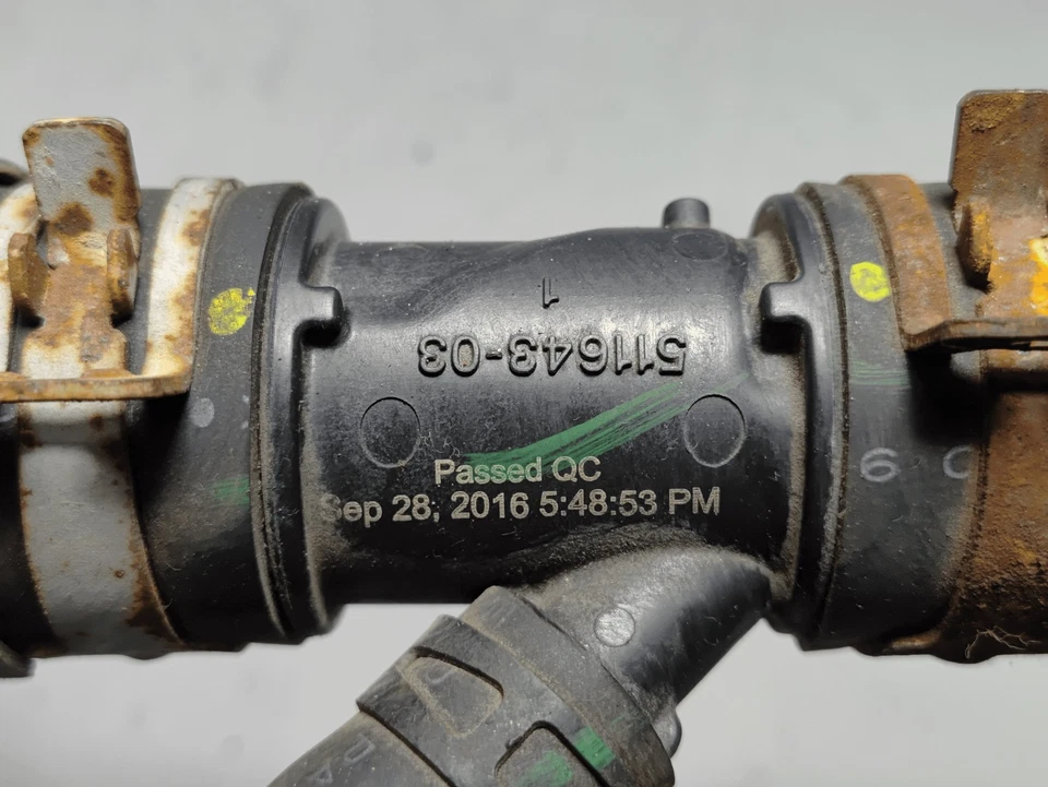 ACURA MDX 2016-2020 3,5 L radiador refrigerante de agua manguera inferior tubo OEM Foto 3 de 4