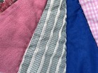 Vintage Handmade old DRESDEN PLATE QUILT — photo 8
