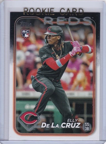 ELLY DE LA CRUZ ROOKIE CARD 2024 Topps Series One Baseball CINCINNATI REDS RC!