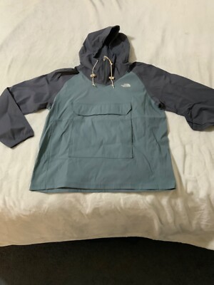 NWT THE NORTH FACE MENS PRINTED CLASS V FANORACK JACKET LARGE GOBLIN BLUE