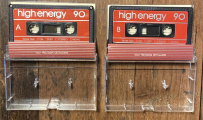 2x Silver Sound high energy 90 Kassette Cassette Tape - Bitte Lesen
