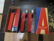 4 NOS HUGE 1" Square ADAMAS GL-16 Carbide Tipped Lathe Tool Bits USA