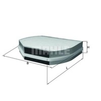 Mahle Innenraumfilter Partikelfilter FüR Mercedes-Benz C-Klasse W202 Chrysler