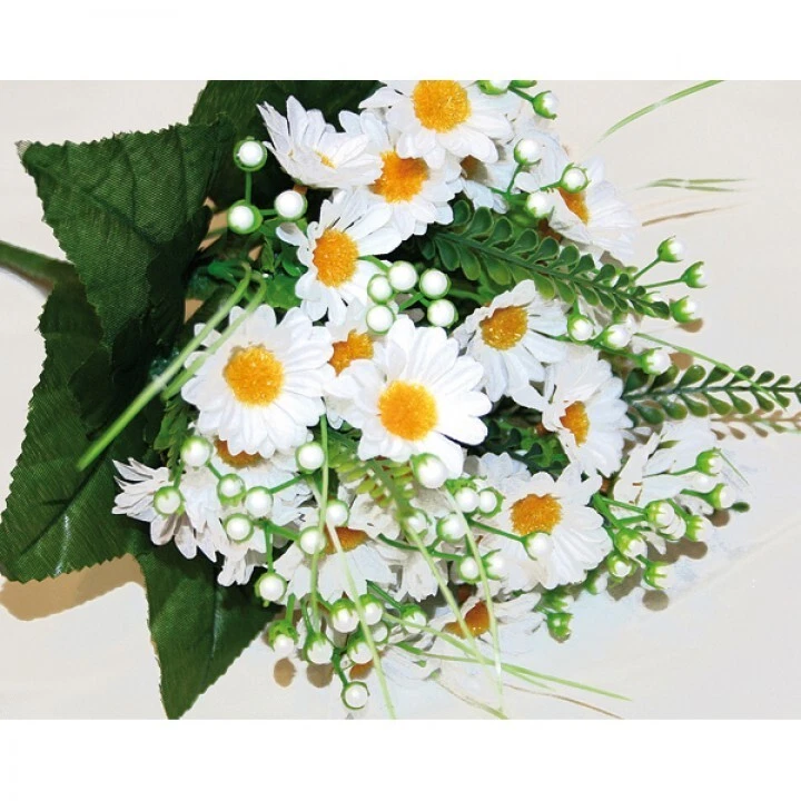 Blumenstrauß Margeriten XL 35x20cm Farbig