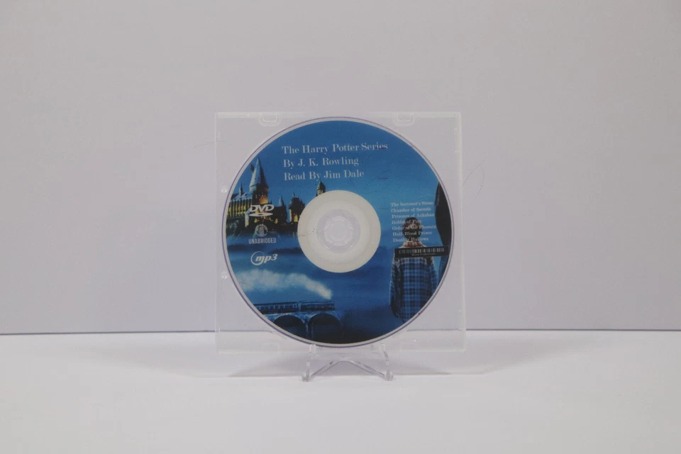 The Harry Potter  Audiobooks Series – MP3 Files On 1 DVD – Read by Jim Dale - Image 2 of 2